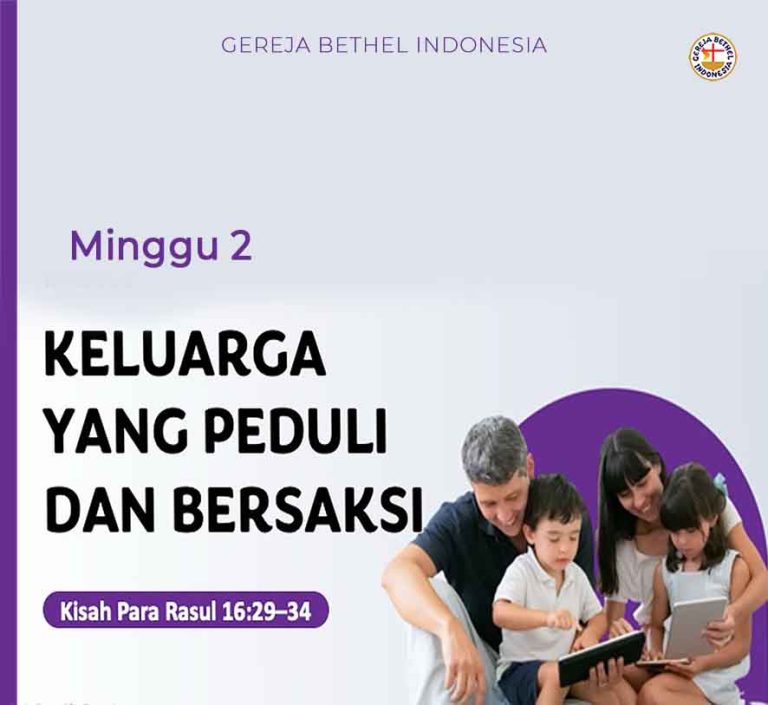 M2 – Keluarga yang Peduli dan Bersaksi