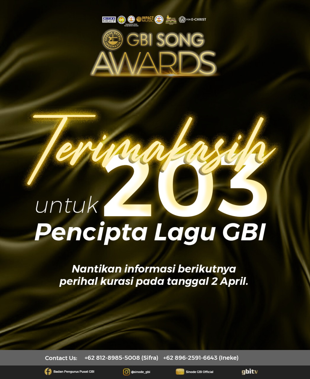 Read more about the article GBI Song Awards