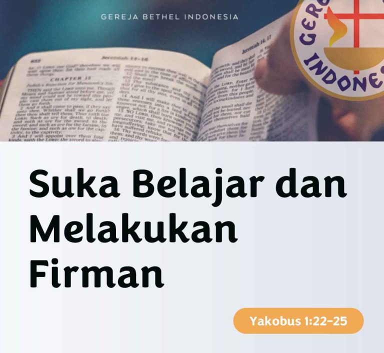 M1 – Suka Belajar dan Melakukan Firman