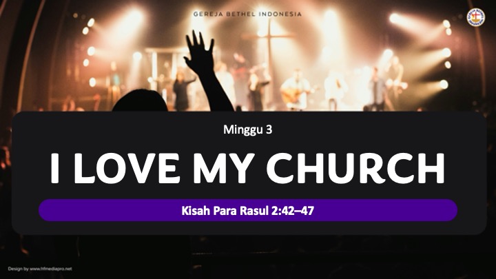 M3 – I Love My Church