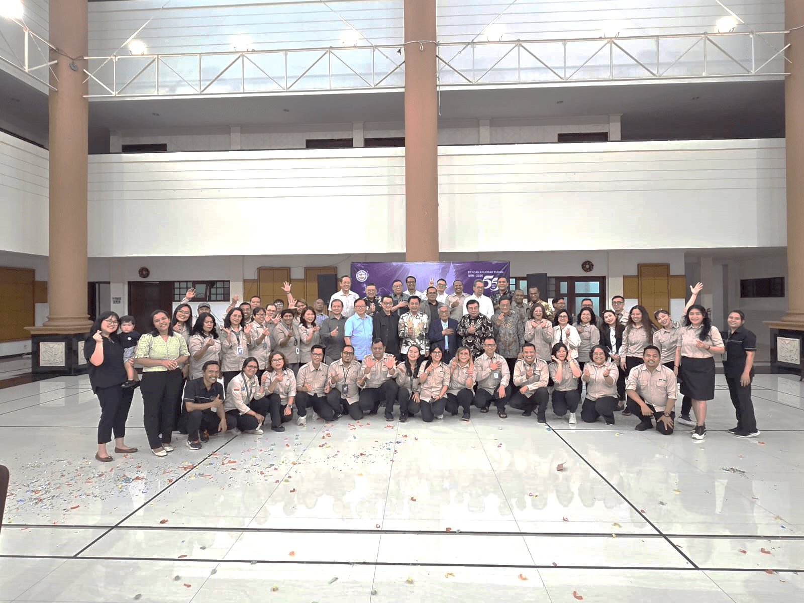 You are currently viewing Karyawan Sinode GBI Merayakan HUT GBI ke-55